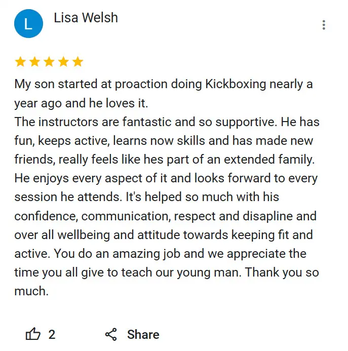 Kids Kickboxing Classes Near Me in Northampton | Proaction Martial Arts